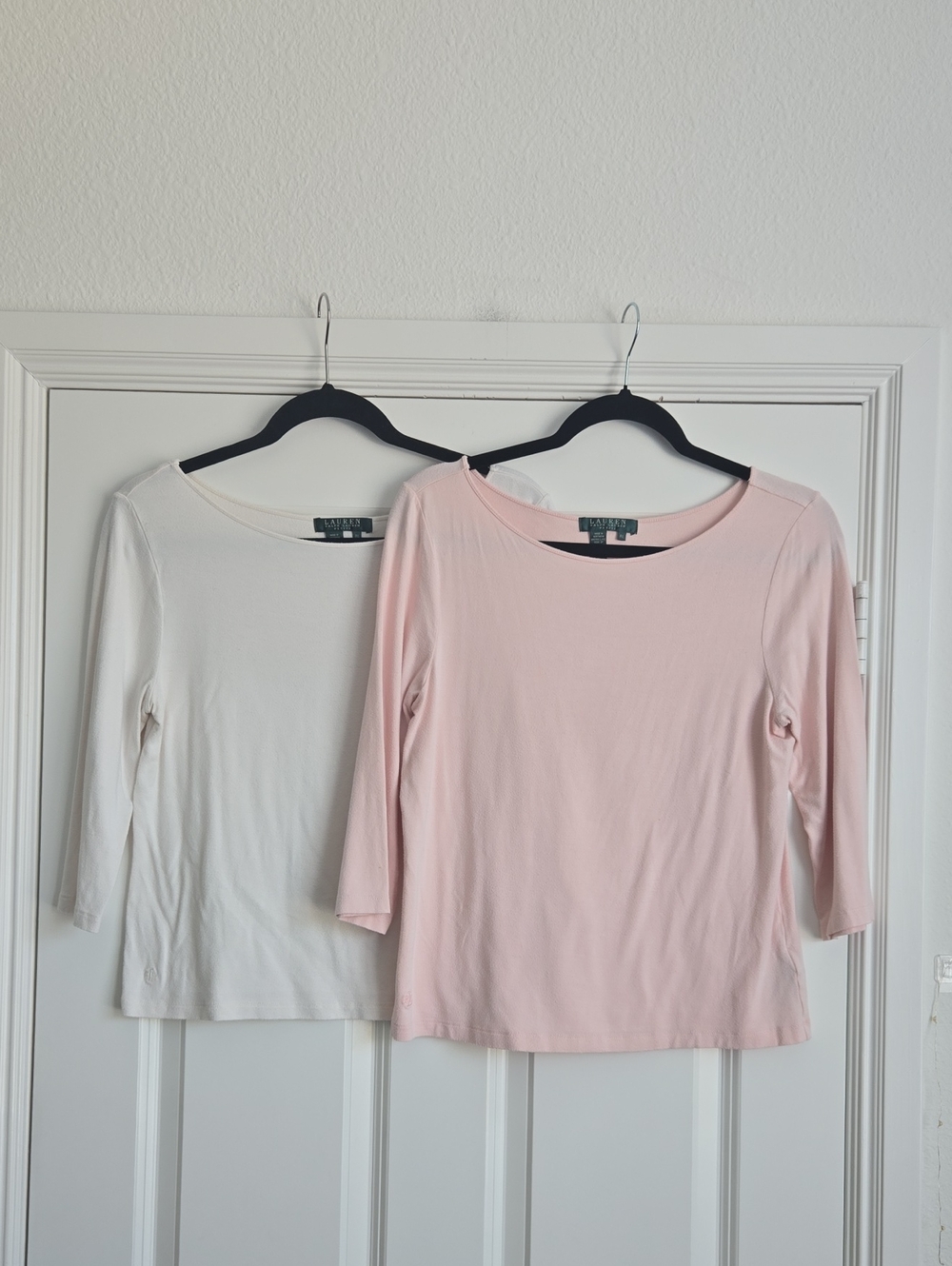 Lauren Pink And White Top Set
